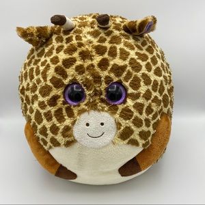 TY‎ Beanie Ballz Boo Tippy Giraffe XL 13.5" Plush